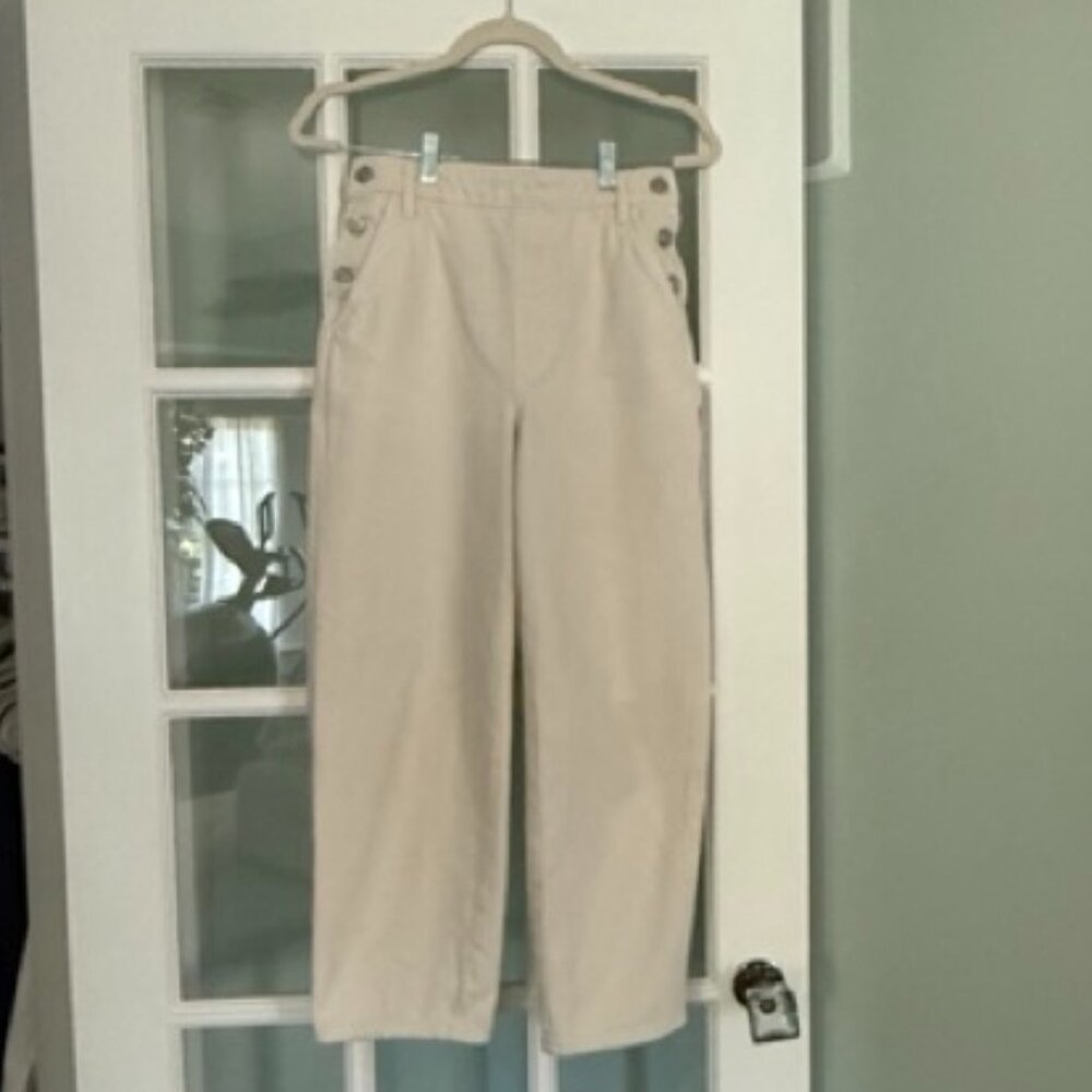 Frame white carpenter jeans 24